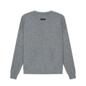 Essentials-Overlapped-Sweaters-Gray