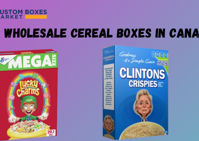 Custom Cereal Packaging Boxes: A Delicious Blend Of Functionality