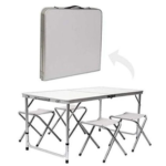 foldable table and chairs